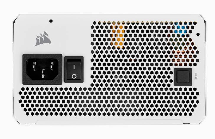 FUENTE DE PODER CORSAIR CX550F RGB 550W 80 PLUS BRONZE ATX BLANCA CP 9020225 NA