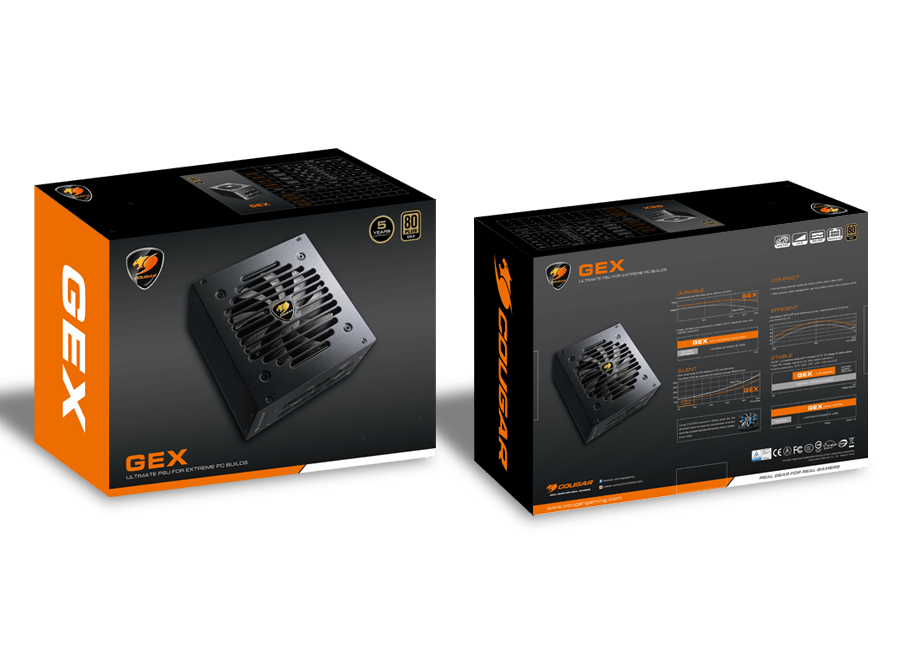 PSU COUGAR GEX650 650W 80+GOLD