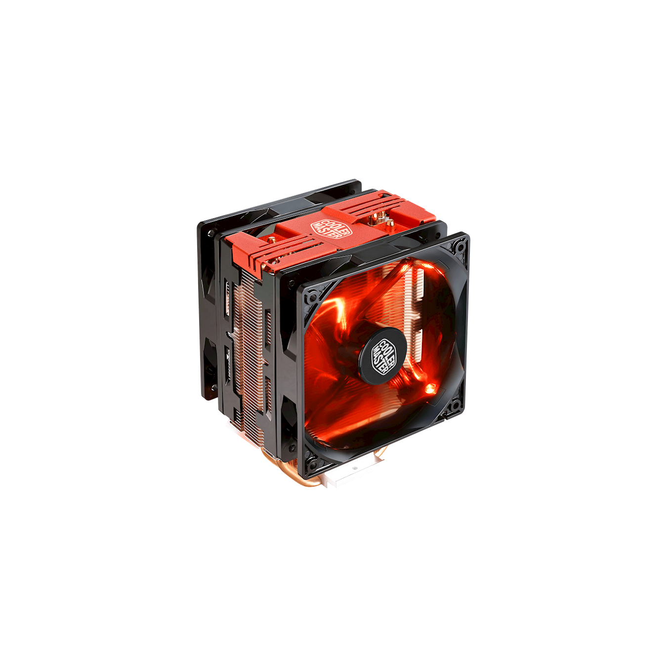 DISIPADOR COOLER MASTER HYPER 212 LED TURBO ARGB 4 PIPAS NEGRO RR212TK 18PA R1