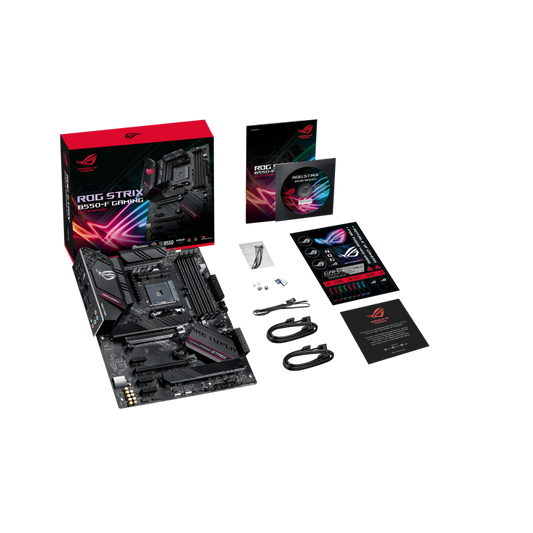 MB ASUS B550 AM4 ATX 4DDR 128GB 4600MHZ HDMI DP 6SATA6GB PCIE3.0 2M.2 AURASYNC RGB ROG STRIX B550 F