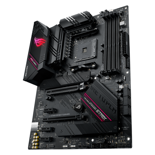 MB ASUS B550 AM4 ATX 4DDR 128GB 4600MHZ HDMI DP 6SATA6GB PCIE3.0 2M.2 AURASYNC RGB ROG STRIX B550 F