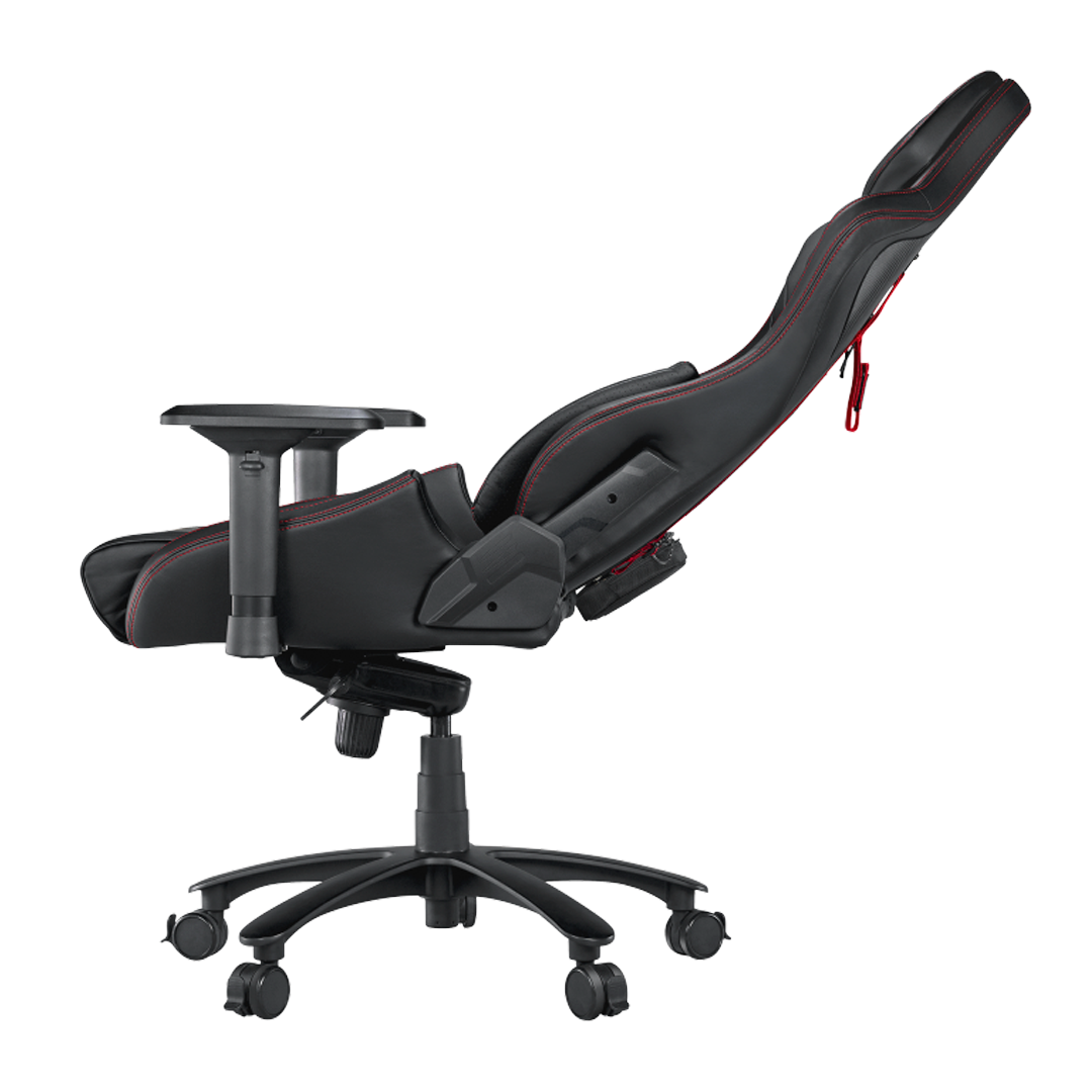 SILLA ASUS ROG CHARIOT AURA RGB ERGONOMICA REPOSACABEZAS AJUSTABLE SOPORTE LUMBAR REPOSABRAZOS 4D IN