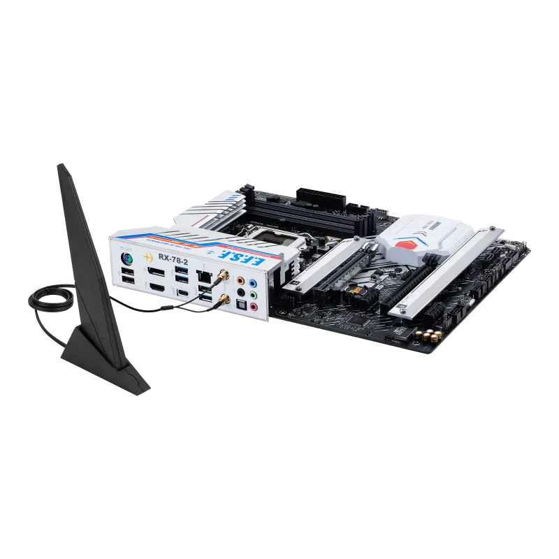 MB ASUS GUNDAM EDICION ESPECIAL Z590 LGA 1200 ATX DDR4 5133MHZ HDMI DP 6SATA6GB PCIE4.0 3M.2 USB3.2G
