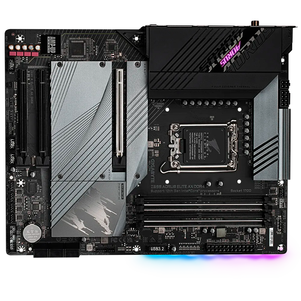 MB GIGABYTE Z690 S1700 ATX 4DDR4 2133MHZ A 5333MHZ 1HDMI 1DP 1PS2 5USB3.2 Z690 AORUS ELITE AX DDR4