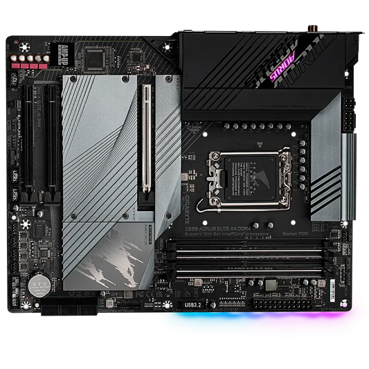 MB GIGABYTE Z690 S1700 ATX 4DDR4 2133MHZ A 5333MHZ 1HDMI 1DP 1PS2 5USB3.2 Z690 AORUS ELITE AX DDR4