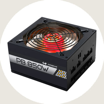 FUENTE DE PODER INWIN 850W COMPLETAMENTE MODULAR 80 PLUS GOLD ATX12V V2.4 P85
