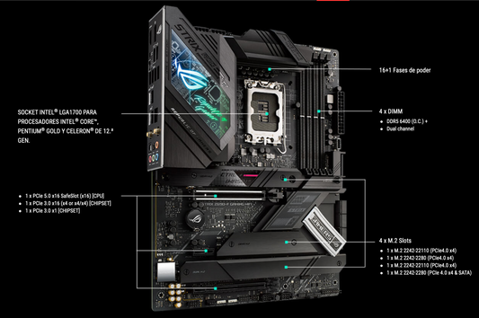 Tarjeta madre, ASUS ROG Strix Z690-F Gaming WiFi