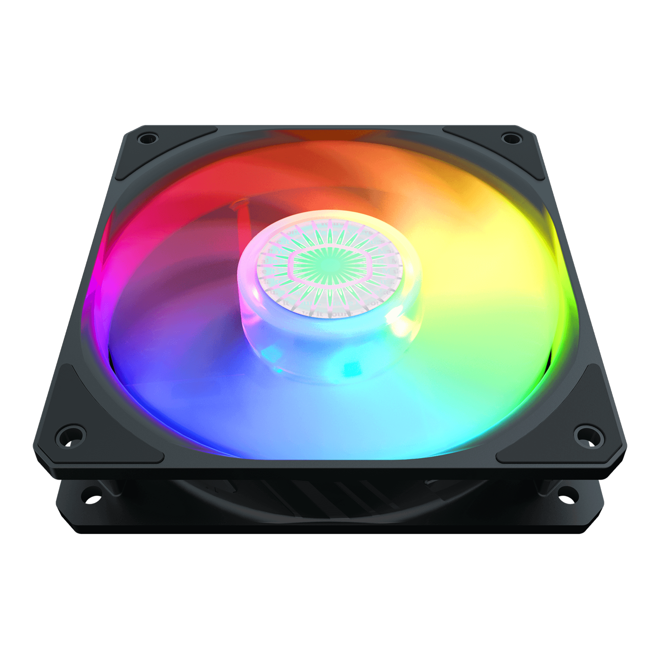 VENTILADOR COOLER MASTER MASTERFAN SICKLEFLOW 120 ARGB EDICION INVERSA 4PINES PWM MFX B2DR 18NPA R1