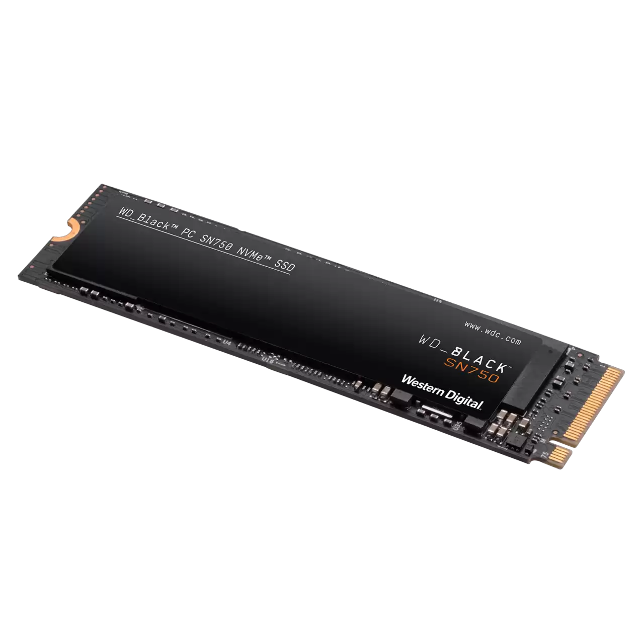 SSD INTERNO WESTERN DIGITAL WD BLACK SN750 NVME M.2 250GB NAND 3D PCIE GEN3 8GBS WDS250G3X0C