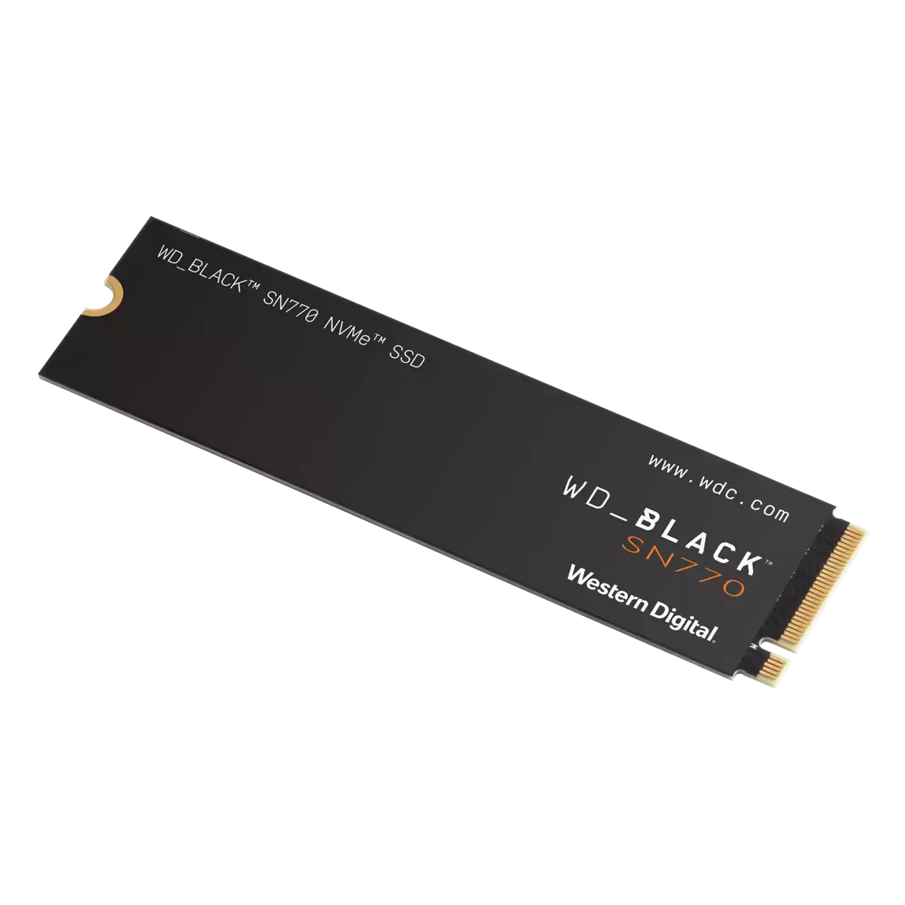 SSD INTERNO WESTERN DIGITAL WD BLACK SN770 NVME 2TB PCIE GEN4 WDS200T3X0E