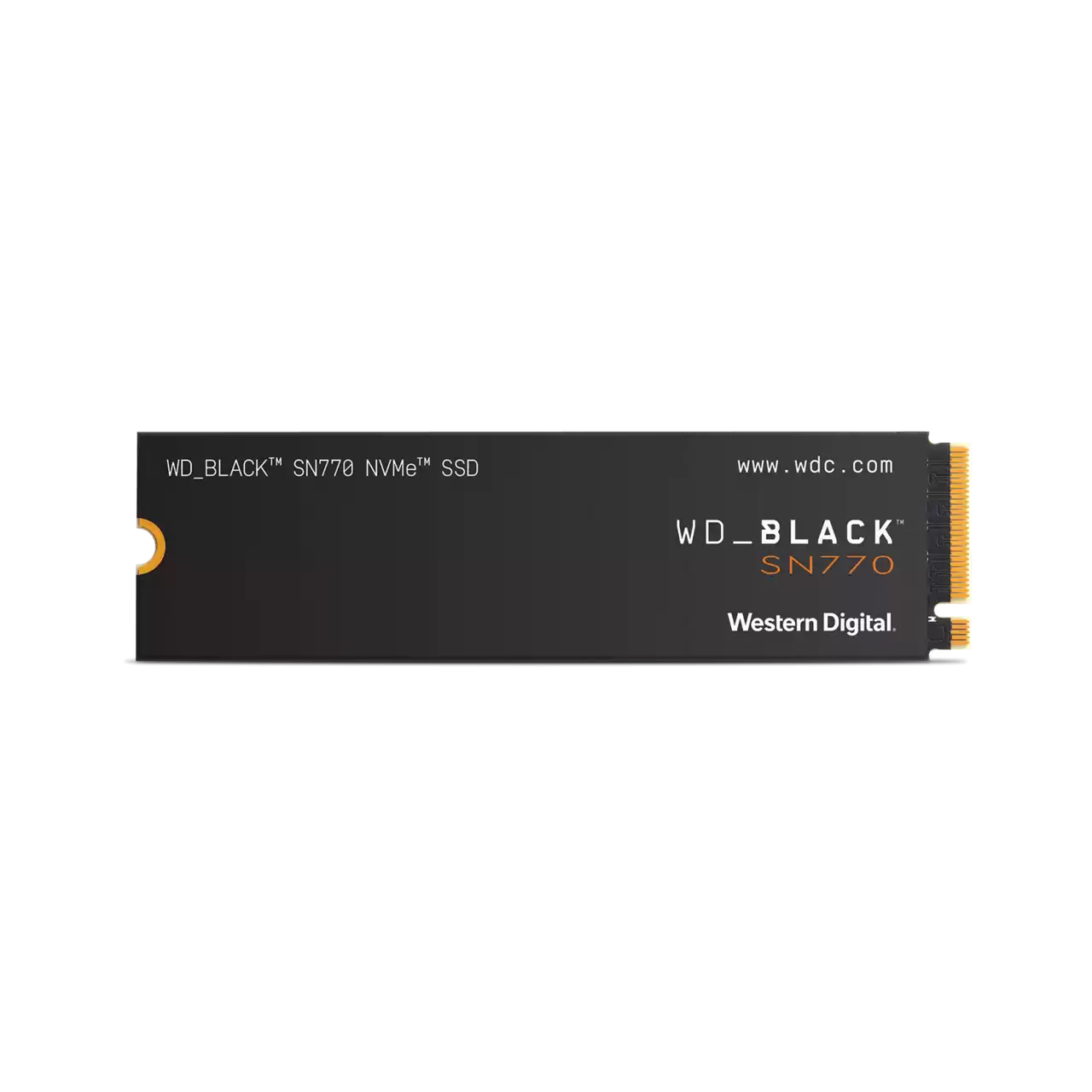 SSD INTERNO WESTERN DIGITAL WD BLACK SN770 NVME 1TB PCIE GEN4 WDS100T3X0E