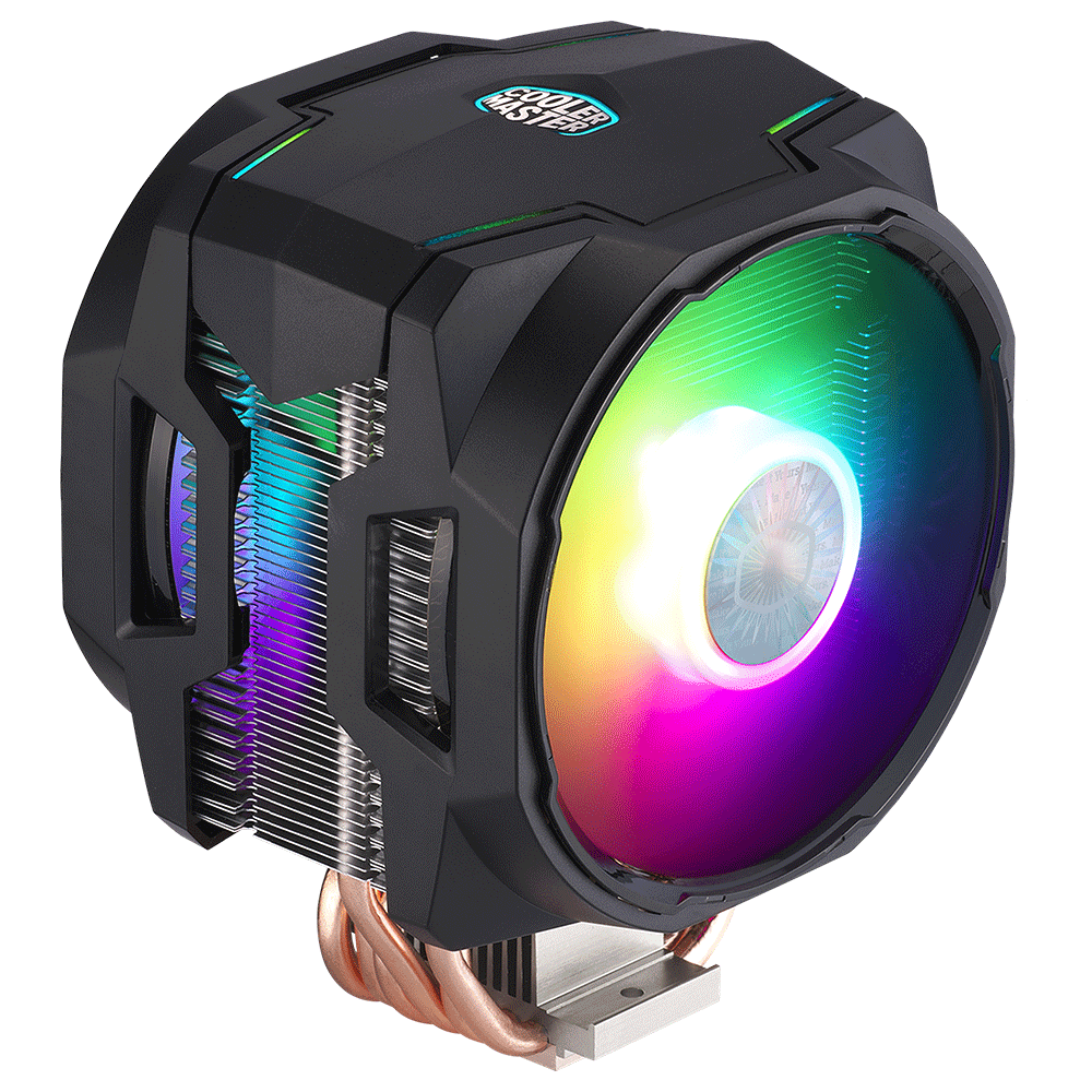 DISIPADOR COOLER MASTER AIR MA610P 2 FANS 120MM ARGB MULTI SOCKET AMD INTEL MAP T6PN 218PA R1
