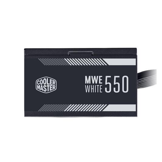 FUENTE DE PODER PSU COOLER MASTER 550W MWE 80 PLUS+WHITE, VER2