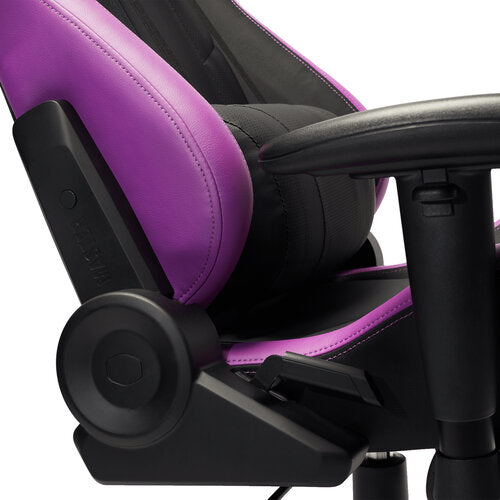 SILLA COOLER MASTER GAMING CALIBER R2 MORADO FIBRA DE CARBONO REPELENTE A POLVO CMI GCR2 2019