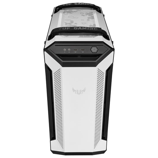 GABINETE ASUS TUF GT501 WHITE EDITION UP TO EATX 3X120MM 1X140PWM AURA RGB TUF GAMING GT501 WHITE ED